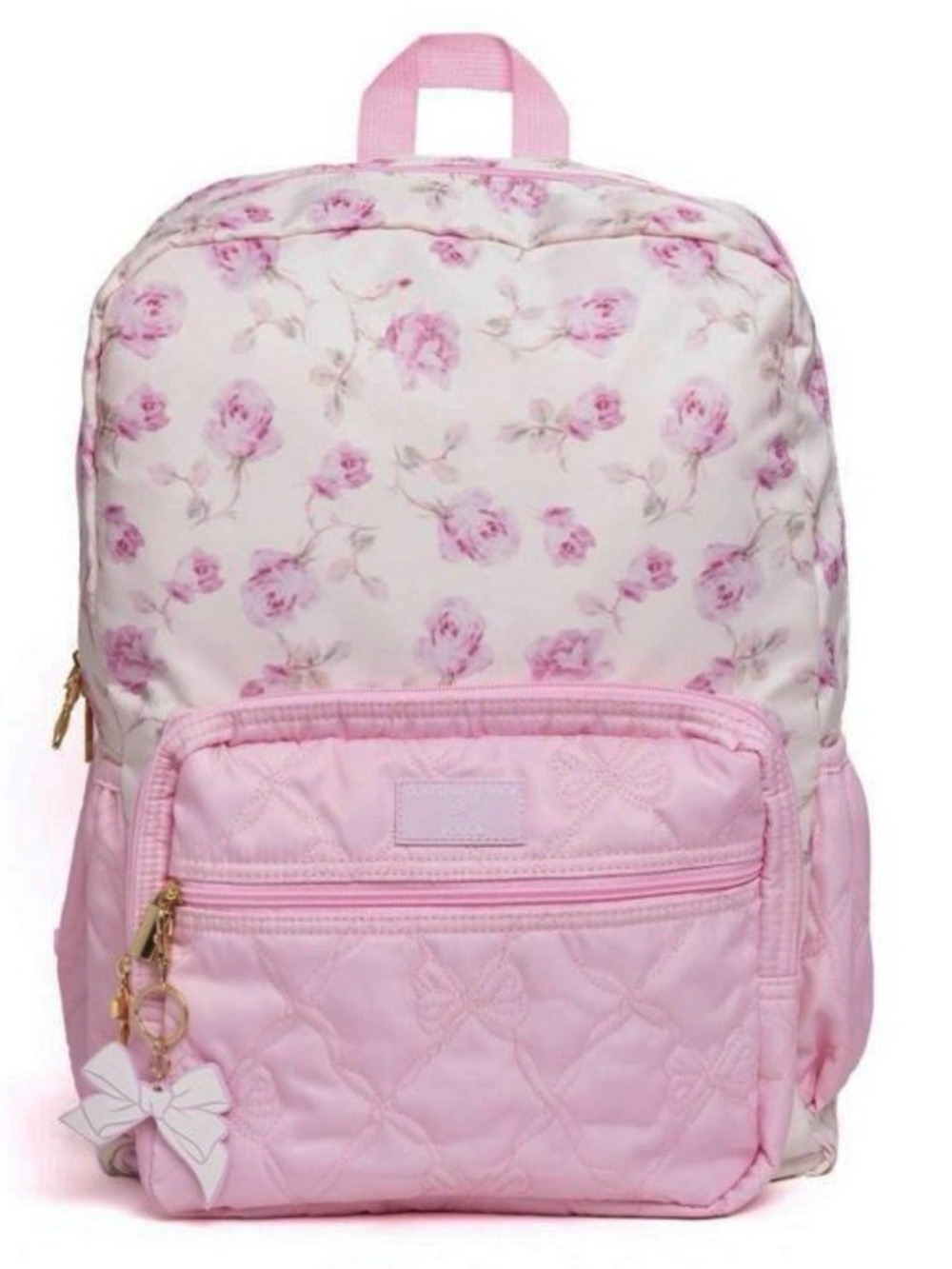 Love Shack Fancy x Target Yoobi Ribbon Rosa Sterling Dusk Backpack NWT